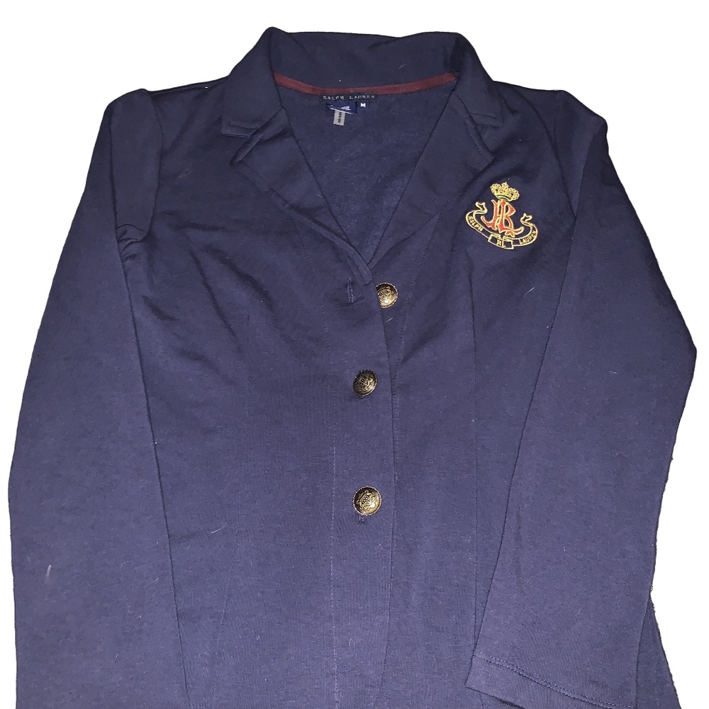 Ralph Lauren Navy Blazer Size M